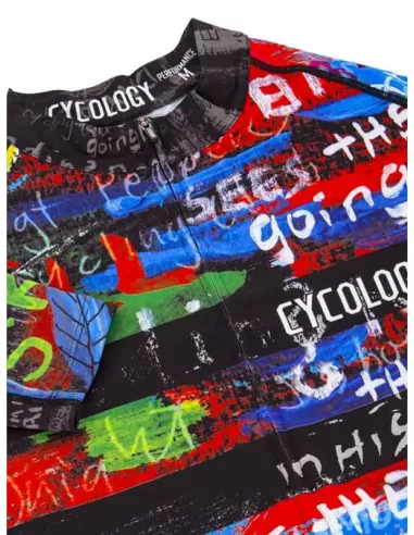 Cycology heren korte mouw Fietsshirt "Totally Cactus"