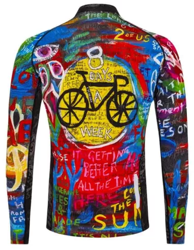 Cycology men's short sleeve cycling jersey "8 Days"