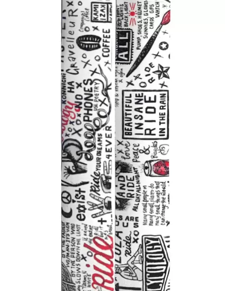Cycology Graffiti White stuurlint