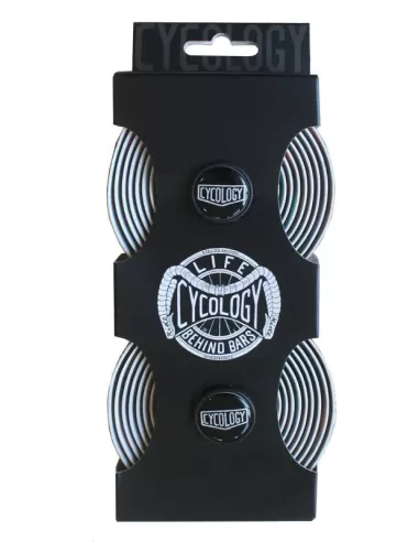 Cycology Graffiti White Handlebar Tape