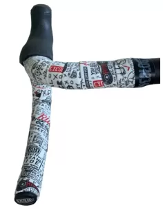 Cycology Graffiti White stuurlint 2