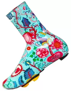 Cycology Überschuhe "Secret Garden" Aqua