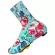 Cycology Shoe covers "Secret Garden" Aqua