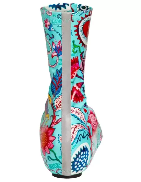 Cycology Überschuhe "Secret Garden" Aqua