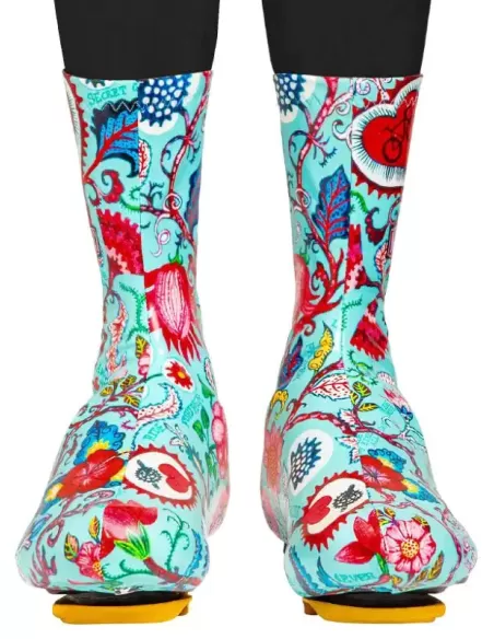 Cycology Überschuhe "Secret Garden" Aqua