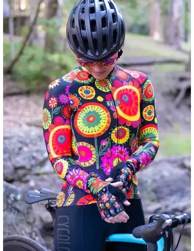 Cycology dames lange mouw Fietsshirt "Heavy Pedal"