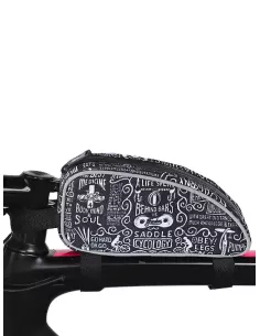 Cycology Oberrohrtasche "Wisdom Black" 2
