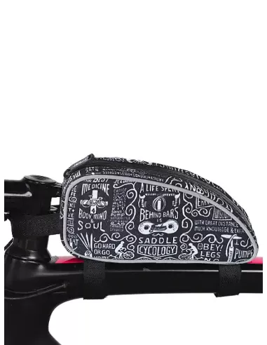 Cycology Top Tube Bag "Wisdom Black"