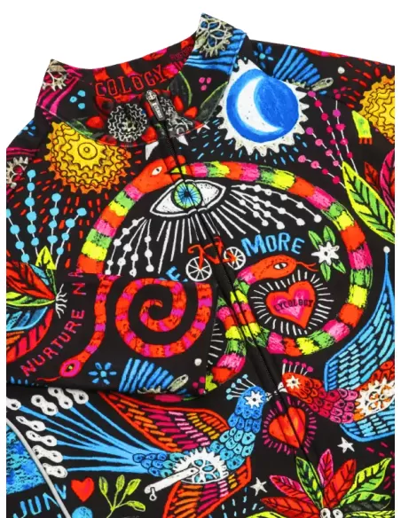 Cycology dames lange mouw Fietsshirt "Jungle Jungle"