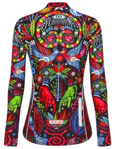Cycology Damen Langarm Radtrikot "Jungle Jungle" 2