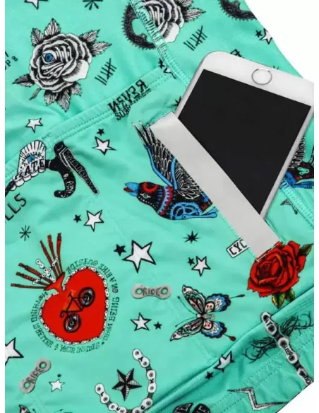 Cycology Dames Fietsshirt - "Tattoo"