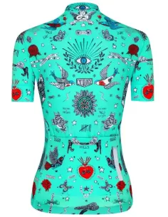Cycology Dames Fietsshirt - "Tattoo" 2