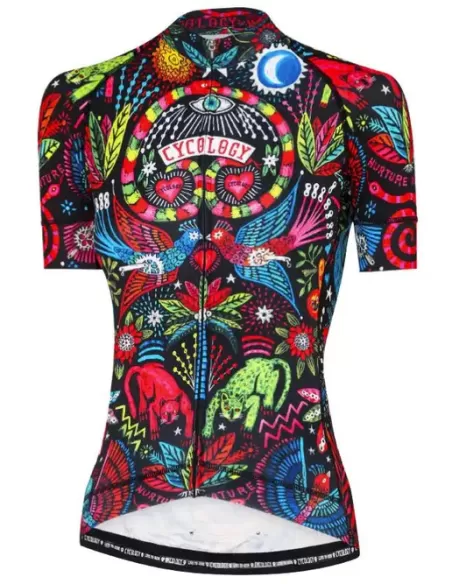 Cycology Dames Fietsshirt "Jungle Jungle"