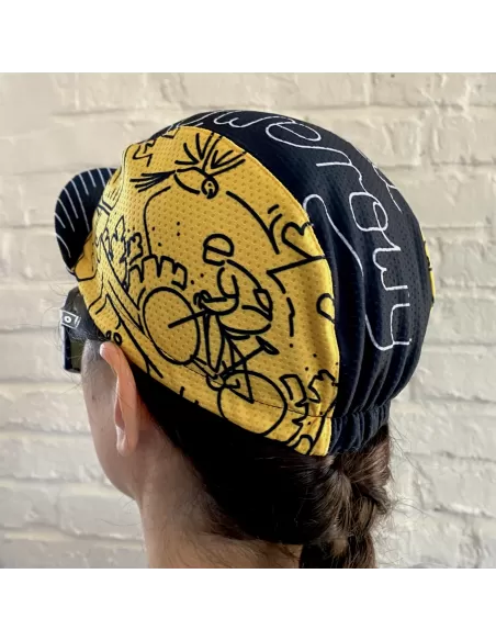 AM cycling cap "Podcast"