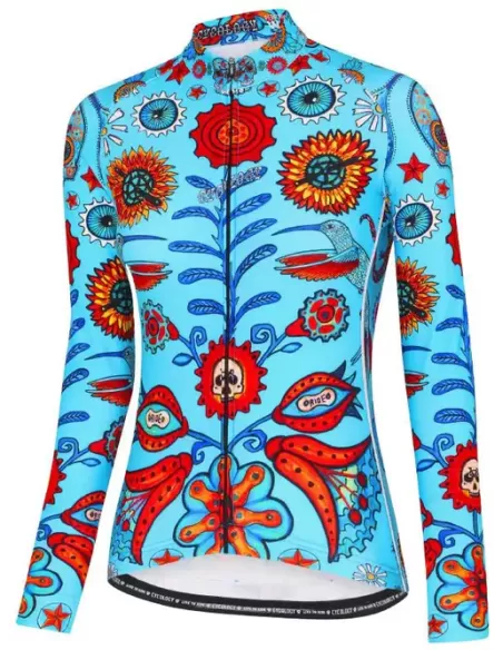 Cycology Dames Fietsshirt Lange Mouw "Frida"