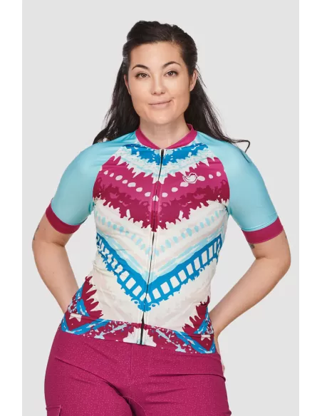 Chicken line Dames Fietsshirt "Glow"