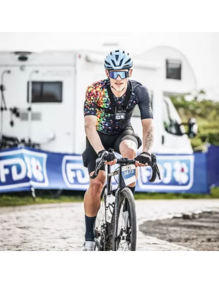AM Cycling heren Fietsshirt "Kaleidoscope"