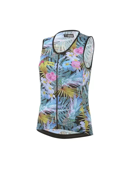 3Face Dames Fietsshirt "Smoke" Tropical