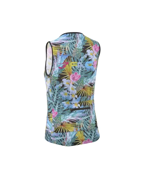3Face Dames Fietsshirt "Smoke" Tropical