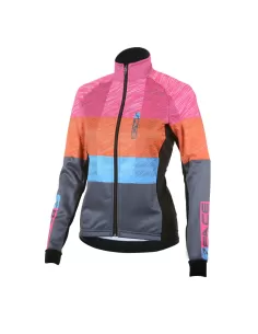 3Face Damen winter Radtrikot "Graphite"
