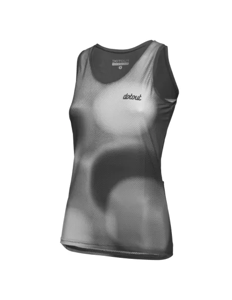 Dotout Top Donna Mood 3.0 Caviar – Women's Cycling Top for Warm Days
