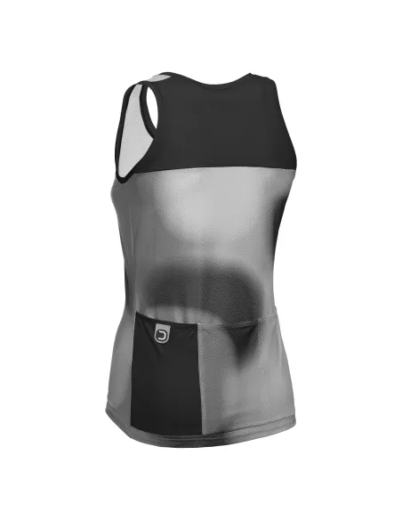 Dotout Top Donna Mood 3.0 Caviar – Women's Cycling Top for Warm Days