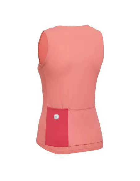 Dotout Top Donna Chic Peach – Women's Cycling Top for Warm Days