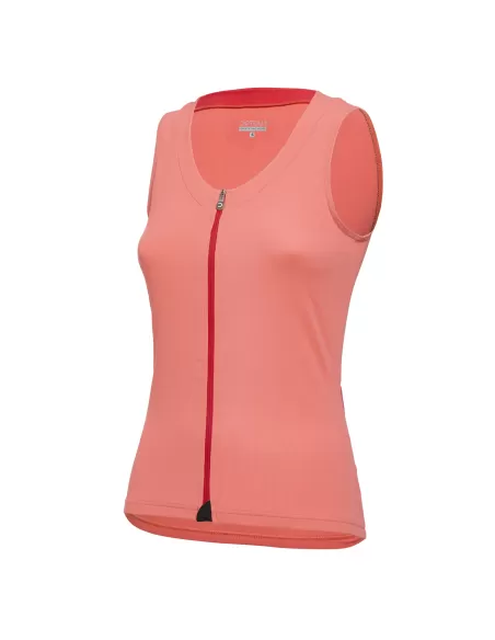 Dotout Top Donna Chic Peach – Women's Cycling Top for Warm Days