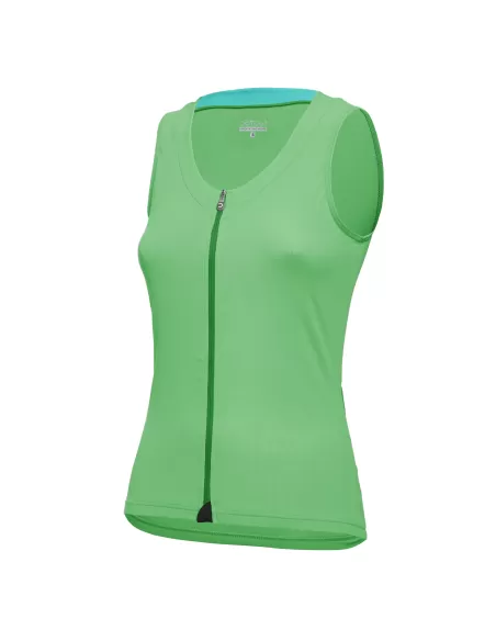 Dotout Top Chic Mint – Dames fietstop voor warme dagen