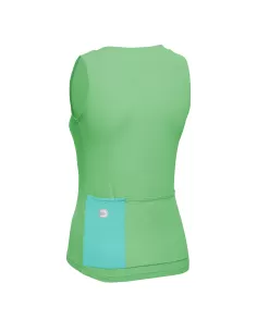 Dotout Top Donna Chic Mint – Women's Cycling Top for Warm Days 2
