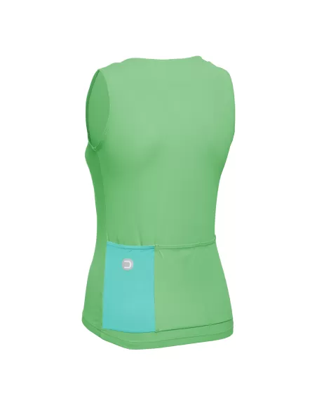 Dotout Top Donna Chic Mint – Women's Cycling Top for Warm Days