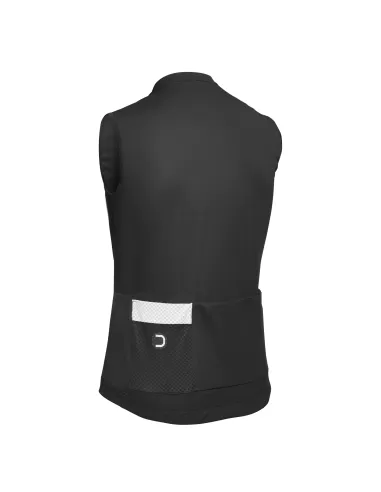 Dotout Men's cycling jersey "Tour Sleeveless" Caviar | Lightweight & Aerodynamic | onbike.nl