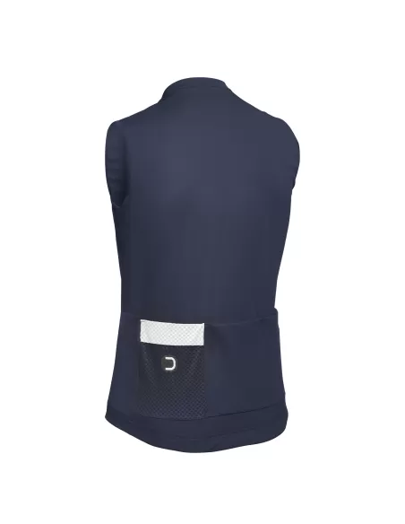 Dotout heren fietsshirt "Tour Sleeveless" Caviar | Licht & Aerodynamisch
