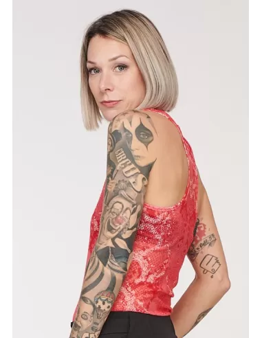 Chicken Line Damen ärmellose Top "Soul" Coral