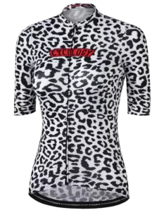 Cycology Dames Reborn Fietsshirt - "Kitty White" van gerecyclede materialen
