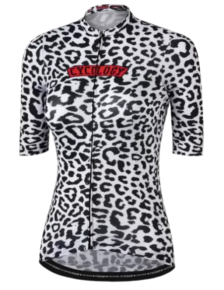 Cycology Dames Reborn Fietsshirt - "Kitty White" van gerecyclede materialen