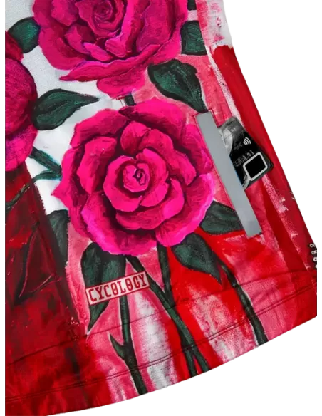 Cycology Dames Reborn Fietsshirt - "Billie" van gerecyclede materialen