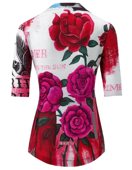 Cycology Dames Reborn Fietsshirt - "Billie" van gerecyclede materialen