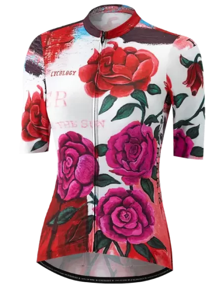 Cycology Dames Reborn Fietsshirt - "Billie" van gerecyclede materialen