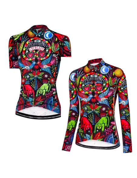 1cycology - Womens cycling Set "Jungle"