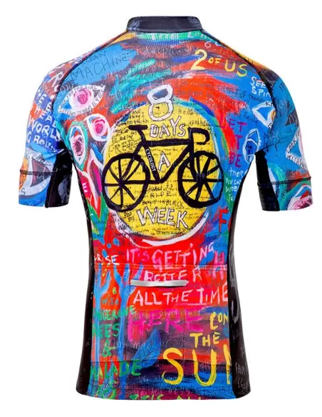 Cycology Herren Radtrikot "8 Days"